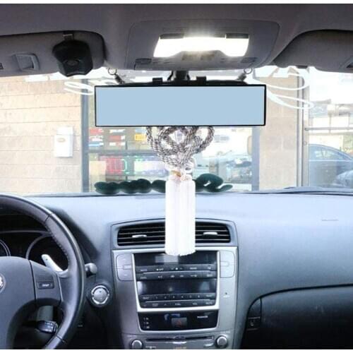Car Rear View Mirror Anti-glare Universal Car Truck Interior Suction Cup Blue Mirror