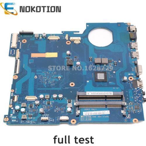NOKOTION BA92-08334A BA92-08334B BA41-01649A For Samsung NP-RV515 RV515 Laptop motherboard with Processor DDR3 full test