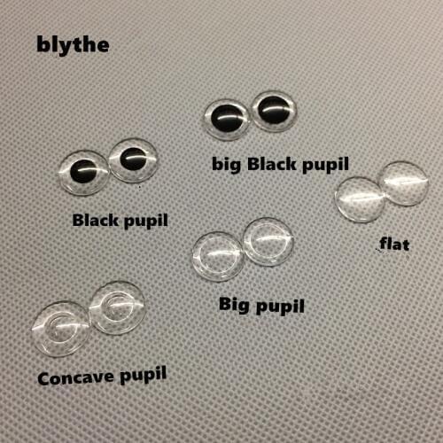 Free shipping 1 Pair Blyth Eye Chips, Blyth Doll Eyes Pupil for Custom doll Accessories toys girl play house