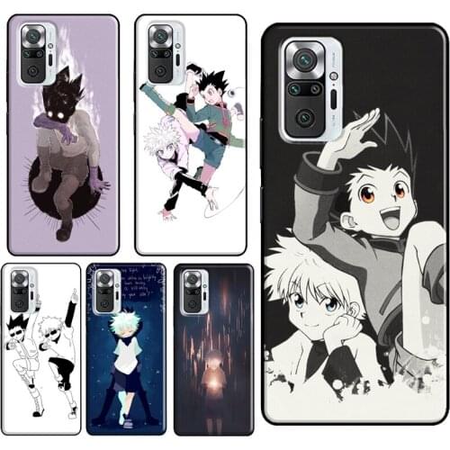 Killua Gon Hunter X Hunter Case For Xiaomi Redmi Note 9 Pro 7 8 8T 9S Note 10 Pro Cover For Redmi 9 9T 9C 9A 8A 7A