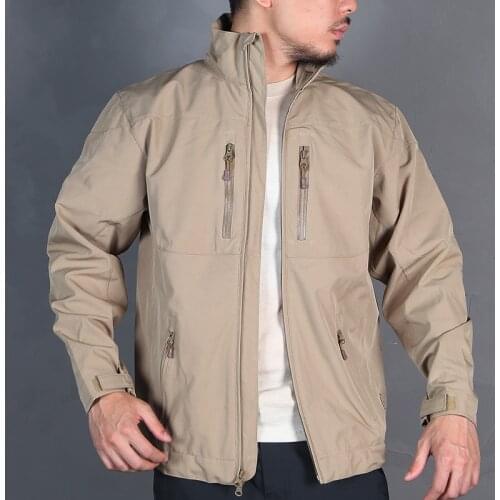 Emersongear Tactical SoftShell Windbreaker Jacket Trench Coat Warm Airsoft Sports Military Outdoor Hiking Travel Camping Fashion