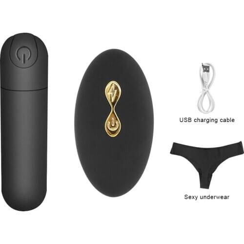 EXVOID Erotic Costumes Sexy Lingerie Remote Sexy Underwear Bullet Vibrator Sex Toys for Women Strong Vibration Wearable Vibrator