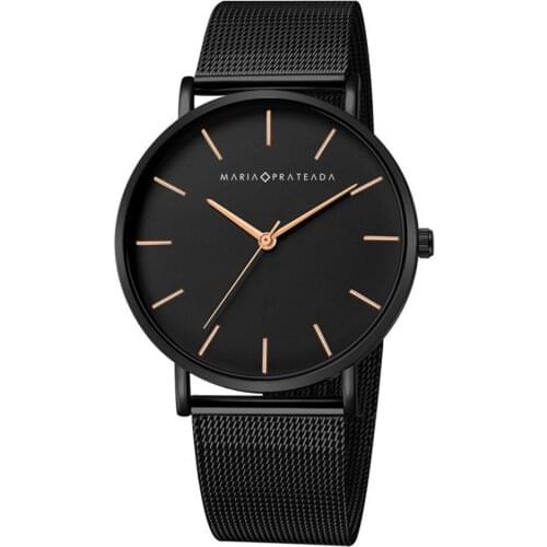 Mens Watches Simple Adjustable Alloy Mesh Belt Round Dial Quartz Wristwatch Office Watch Business Luxury Ultra Thin Watch