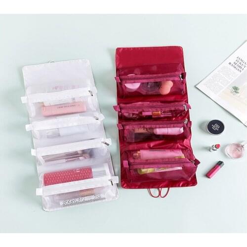 New Multifunctional Cosmetic Storage Bag Detachable Large-capacity Travel and Convenient Makeup Bag Wash Bag