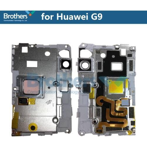 Fingerprint Sensor Plate For Huawei G9 Scanner Flex Cable Camera Lens Frame Holder For Huawei G9 Phone Replacement High Quality