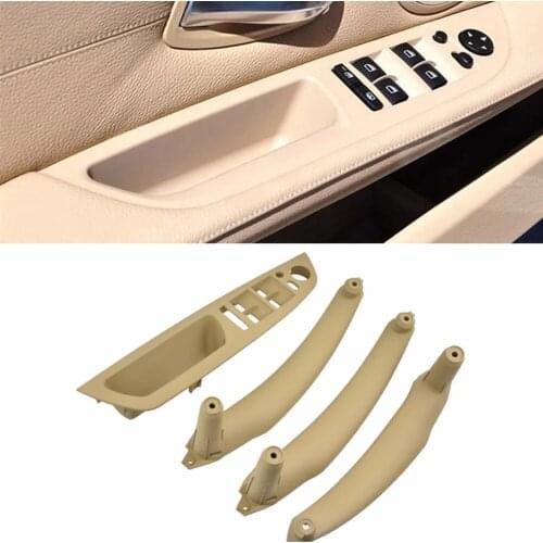 For BMW E70 E71 X5 X6 51416969401 Armrest Car left front drivers seat LHD Interior Door Handle Inner Panel Pull Trim Cover