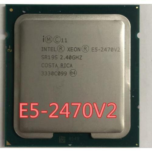 Intel Xeon E5-2470v2 E5 2470v2 E5 2470 v2 E5-2470 V2 2.4GHz Ten-Core Twenty-Thread CPU Processor 25M 95W LGA 1356