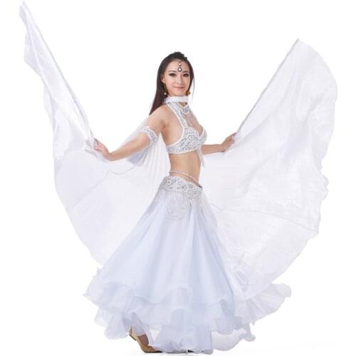 Professional Belly Dance Costume Isis Wings And Stick 9 Colors