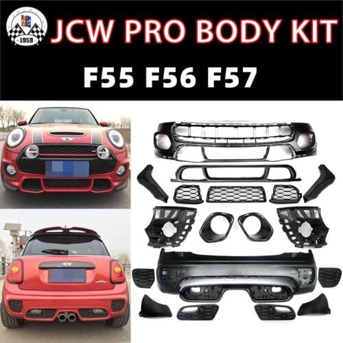 Brand New PP Material UV Protected Body Kit Front and Rear Bumper Kits For Mini Cooper F55 F56