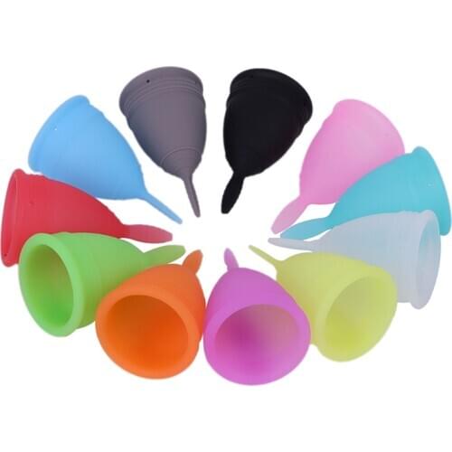 1Pcs Medical Grade Silicone Menstrual Cup Feminine Hygiene Reusable Women Health Period Cup Menstrual Lady Cup