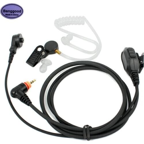 Air Acoustic Tube Earpiece Headset PPT Mic Speaker for Motorola SL1M SL2M SL1K SL1600 SL300 SL7500 SL400 SL4000 SL7550 Radio