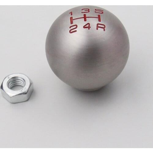 Car Accessories Gear Shift Knob 5/6 Speed Car Manual Spherical Gear Shift Knob Head For Honda Civic FIT CITY