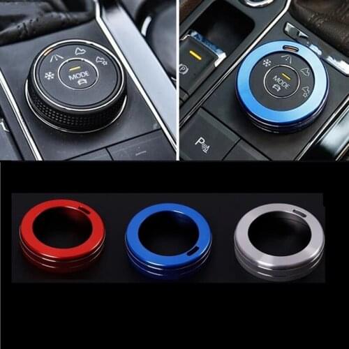 Car styling Driving Mode Selector Knob Decorative Cover For Volkswagen VW Teramont Atlas Tiguan MK2 2017 -2021 Car Accessories