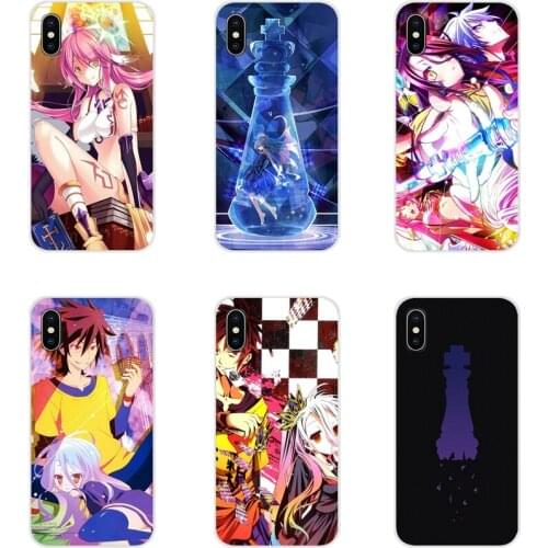 For Huawei Honor 4C 5C 6X 7 7A 7C 8 9 10 8C 8S 8X 9X 10I 20 Lite Pro Accessories Phone Cases Covers Anime No Game NO life