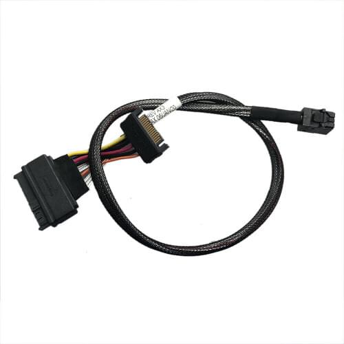 JIANGLUN New For Amphenol RHS36-2582 U.2 SFF-8639 to Mini-SAS SFF-8643 Cable