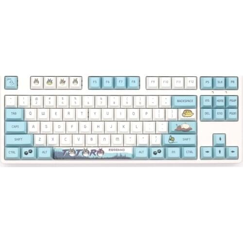 PBT OEM Dye-Sub 104-key Keycaps For Cherry Mx/Kailh Switch Gaming Mechanical Keyboard Customized Keycap For Blue/Red/Brown/Black