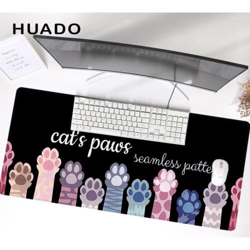 Computer Mouse Pad Gaming 90&40cm Large Size Anti Slip Rubber Base Decorate Your Desk for Gamer/Home/Office