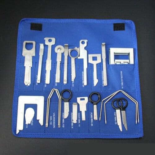 MACTANT 38 Pcs Car Stereo Radio Removal Tool Key Kit For Multi-brand Autos CN