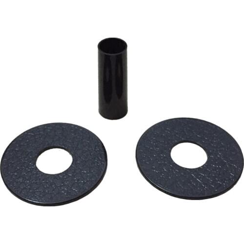 Original Black Sanwa JLF-CD Shaft and Dust Cover Set Fit and Protect your Sanwa JLF-TP-8YT JoystickShaft and Dust Cover Set