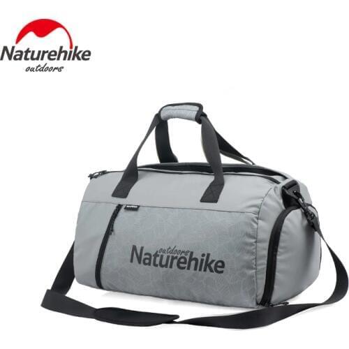 Naturehike Sport Bag Dry-wet Separation Gym Bag High Capacity Swimming Beach Waterproof Storage Bag Outdoor Camping Travel Bag