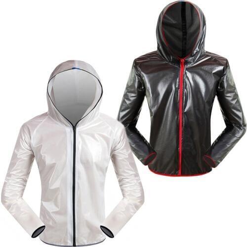 Waterproof Cycling Raincoat Long Sleeve MTB Bicycle Bike Rain Jacket Outdoor Sport Clothing Size M-3XL