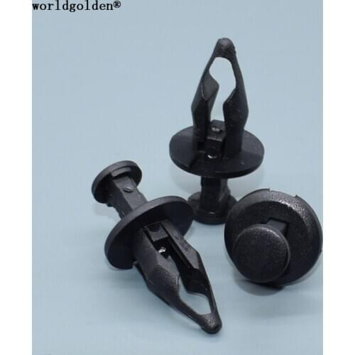 Worldgolden 100pcs auto fasteners Fascia Retainer for GM 1982-On 5973996