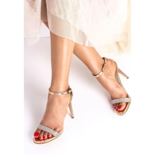 Lal Shoes & Bags with Stone for Women Thin Heel Evening Dress Heels Shoes-silver 'Turkish' Quality 2021 Fashion Design Season Comfort fast S