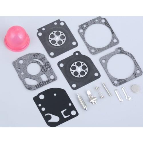 1SET RB-73 CARB Rebuild Repair Kit fit For C1U-W Weedeater Featherlite Poulan ZAMA RB-73 RB73 Trimmer Carburetor