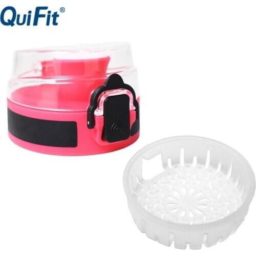 1 Click Operation Bottle Lid For Quifit Original 43oz 64oz 73oz 128oz 3.8L 2L 1.3L 450ml Gallon Water Bottle Cover Plastic