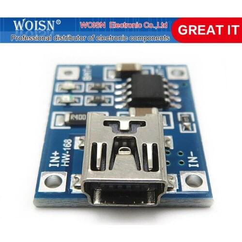 1pcs/lot TP4056 1A Mini Port Mike USB Lipo Battery Charging Board Charger Module lithium battery DIY In Stock