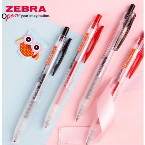 3pcs Japan ZEBRA JJM88 10th Anniversary Limited Edition Press Type Neutral Pen 0.5mm Student Exam/office/dedicated