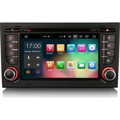 7" Android 10.0 OS Car DVD Multimedia GPS Radio System Player for Seat Exeo 2008-2013 with Built-in DSP Amplifier System