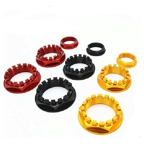 Aluminum Front Rear wheel axle nut CNC Racing for Ducati Monster