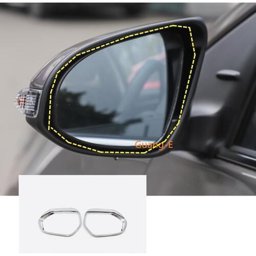 Car Sticker Styling Body Rear View Rearview Side Mirror Cover Trim Frame Lamp Parts Moulding For Toyota Corolla Altis 2019-2020