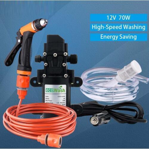 Car Washing Machine Electric 12v water pump high pressure car washing cleaner simple portable self-priming cleaning car washing