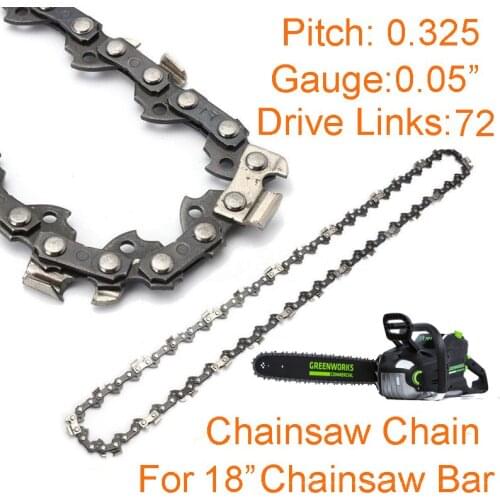 Free shipping original greenworks 82V 18 inch saw chain Free Return