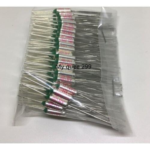 Free Shipping RY 100pcs/lot New Micro thermal fuse 10A 250V RY 125 Degrees Tf 125 C Mini temp fuse metal shell Thermal Cutoff