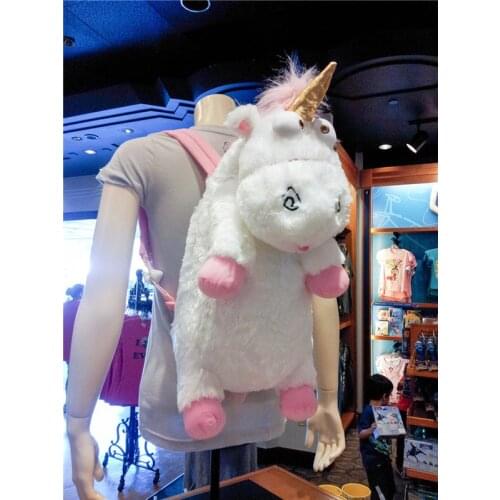Big Cute Minion Unicorn Plush Backpack Soft Plush Toy Doll Children Birthday Christmas Gift