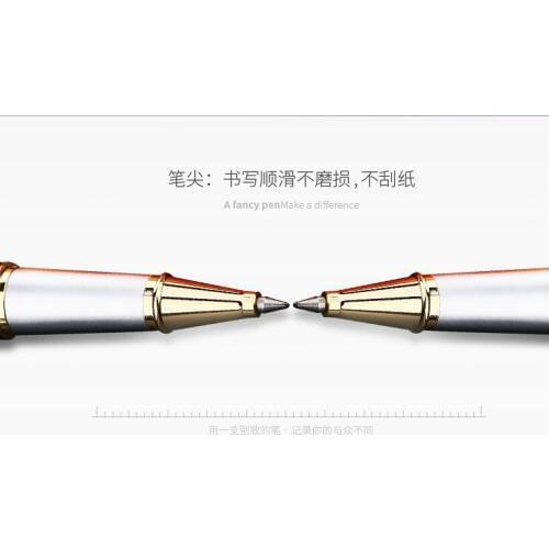 Picasso 903 Black And Golden Roller Ball Pen Stationery School Office Supplies Writing Pen