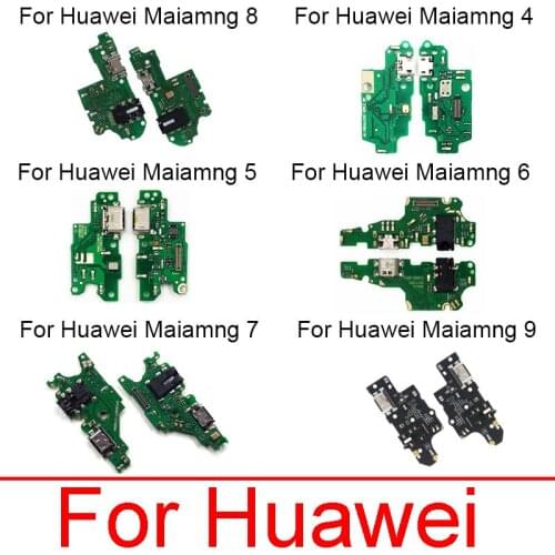USB Charging Dock Jack Connector Charge Board Flex Cable For Huawei Maimang 4 5 6 7 8 9 /G8 G7 G9 Plus/Mate 10 20 Lite/Enjoy 9S