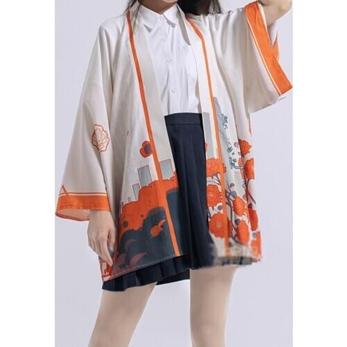 Anime Bungo Stray Dogs Dazai Osamu Ryunosuke Akutagawa Kimono Haori Cardigan Cosplay Costume Coat Halloween Costume