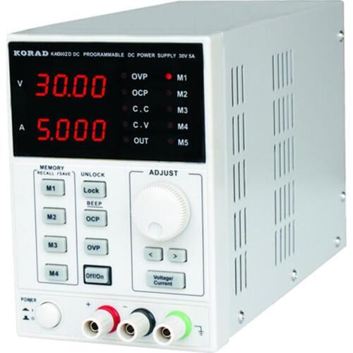 KORAD KA6002D Quality High Precision Programmable Variable Adjustable Digital Regulated Power Supply DC Power Supply 60V/2A MvmA