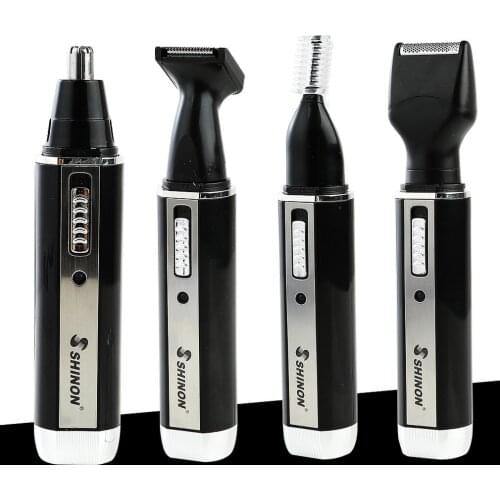2018 Multifunction 4 In 1 Electric Men SH-2051 Ear Nose Trimmer Rechargeable Portable Hair Clipper Shaver Beard Eyebrow Trimmer