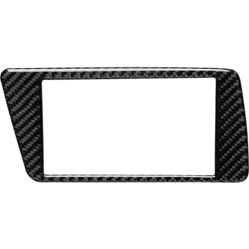 Car Center Console Panel Stickers Strip Interior Mouldings Carbon Fiber Decorative Supplies for Audi Q5 2009-2017