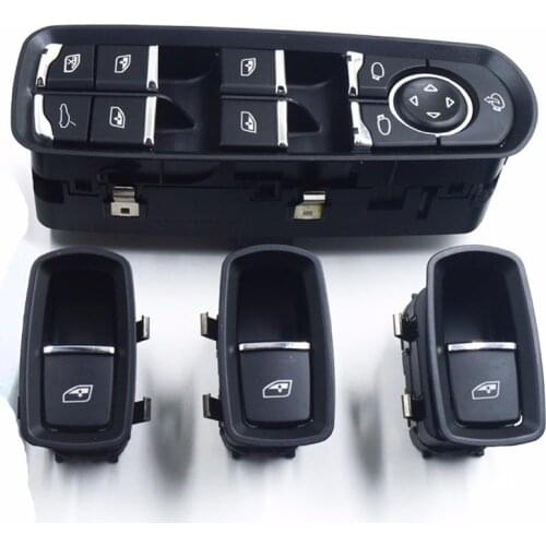 New Brand High Quality 7PP959855C 7PP959858RDML 7PP959858MDML Power Window Switch For Porsche Panamera Cayenne Macan 2011-2017