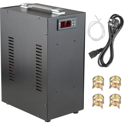 Aquarium Chiller Aquarium Cooler LCD Display Quiet Fish Tank Cooling System 20L for Fish Water Grass Coral Shrimp Farming