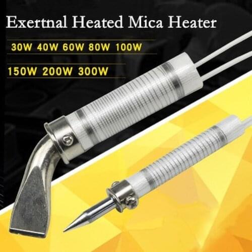 High Quality 220V 30/40/60/80W Soldering Iron Core Heating Element Replacement Welding Tool Metalworking Accessory Dropship