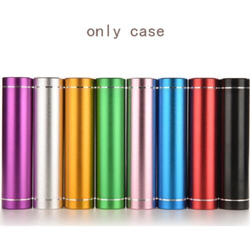 Portable Power Bank Box 18650 Li-ion Battery Charger Blank Shell For Cell Phone Tablet Electronics External USB Power Bank Case