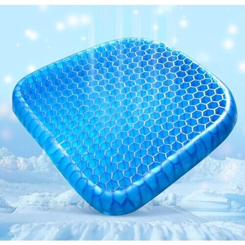 Universal Car Seat Cushions Cover 5 Styles Washable 1 Piece 3D Massage High Silicone Mesh Silica Gel Mat Pad Auto Protector