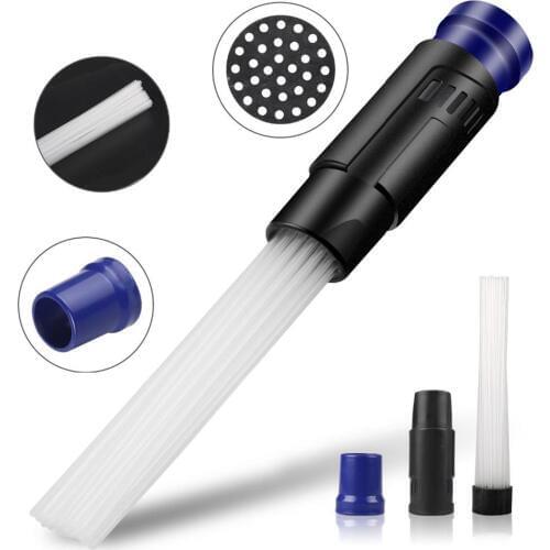 Universal Vacuum Cleaner Dust Dirt Spare Parts Adapter Hose Nozzle Head For Air Vents Keyboards Drawers Dyson V7 V8 V10